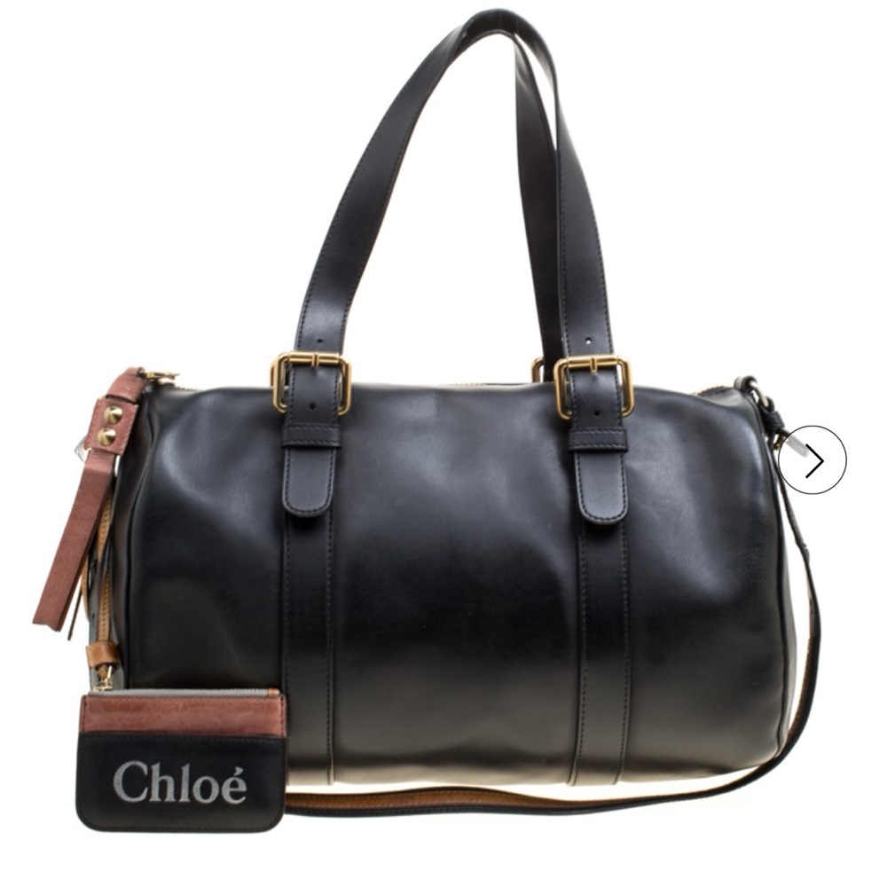 Chloé Bowler Black Leather Handbag: This Sam Bowler bag from Chloe Is True Lux